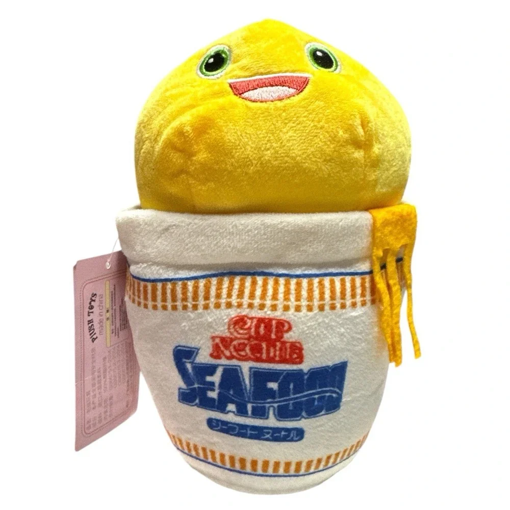 Nissin Cup Noodles‎ Seafood Plush Toy Collab